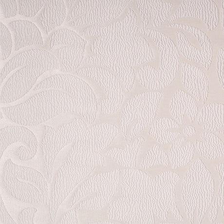 Ivory Floral Polyester Jacquard