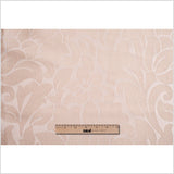Cream Floral Polyester Jacquard
