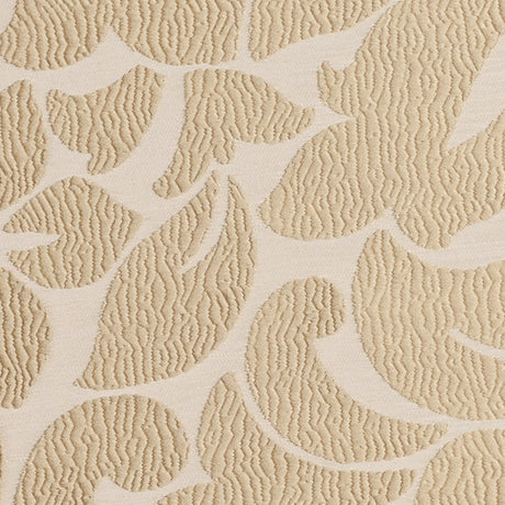 Victorian Gold Floral Polyester Jacquard