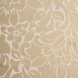 Victorian Gold Floral Polyester Jacquard