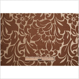 Cream Floral Polyester Jacquard