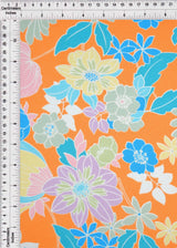 Floral Printed Cey Fabric