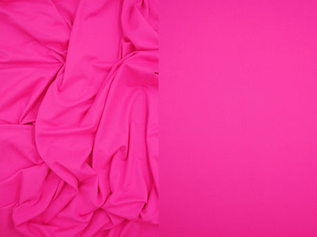 DTY Brushed Solid Knit Fabric, Soft Stretch Lightweight 58/60" Wide for Apparel and Crafts
