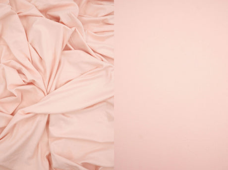 DTY Brushed Solid Knit Fabric, Soft Stretch Lightweight 58/60" Wide for Apparel and Crafts