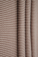 Jacquard Double Knit Rib Stretch Fabric