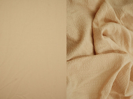 1 Yard Solid Popcorn Woven Fabric, 56/57? Wide Polyester Spandex Blend