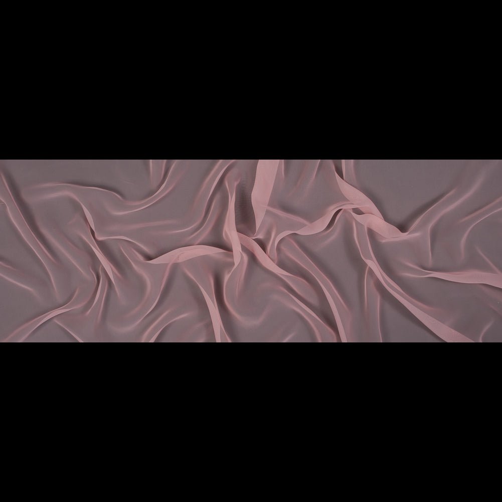 Polyester Chiffon - Rose - Regina Collection