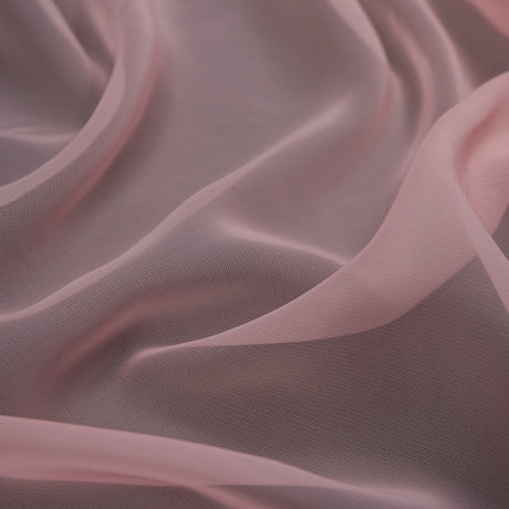 Polyester Chiffon - Rose - Regina Collection