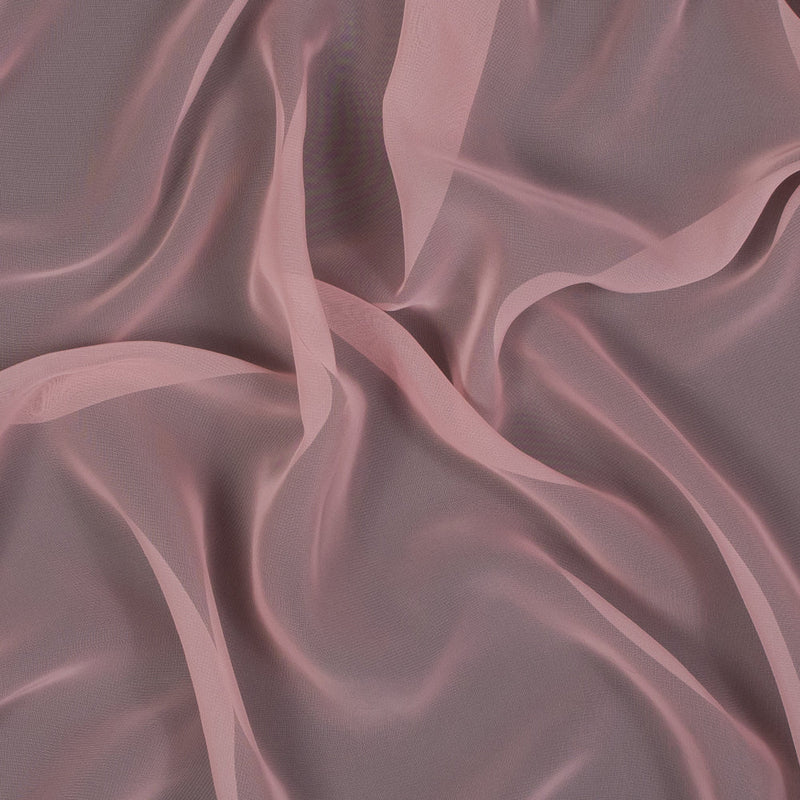 Polyester Chiffon - Rose - Regina Collection
