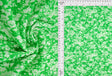 Floral Printed Interlock Knit Green