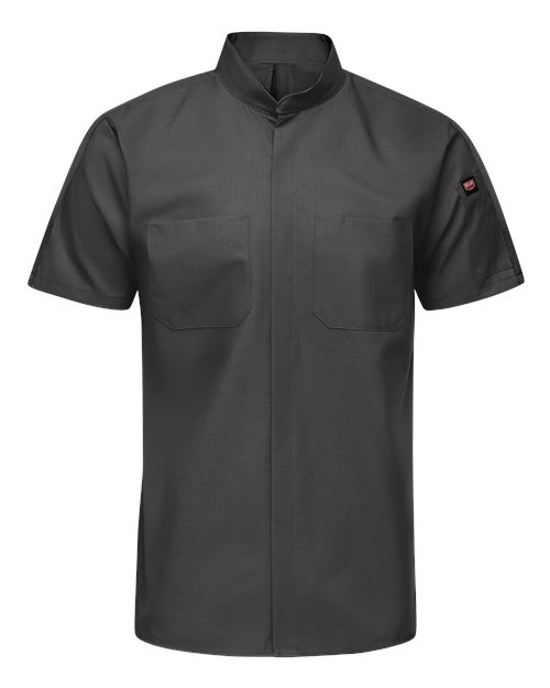 Red Kap Men's Mimix Pro+ Short Sleeve Work Shirt With OilBlok