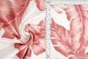 Tropical Banana Leaf DTY Brushed Knit Fabric 1 Yard Soft Stretch 58/60" Wide