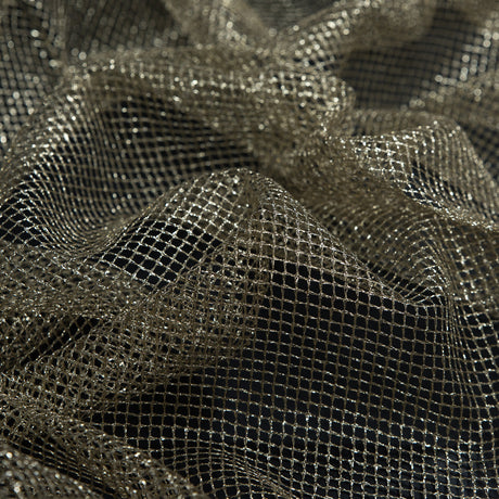 Diamond Netting - Metallic Gold