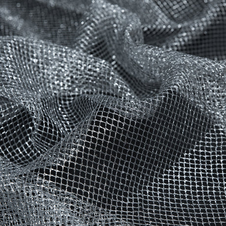 Diamond Netting - Metallic Silver