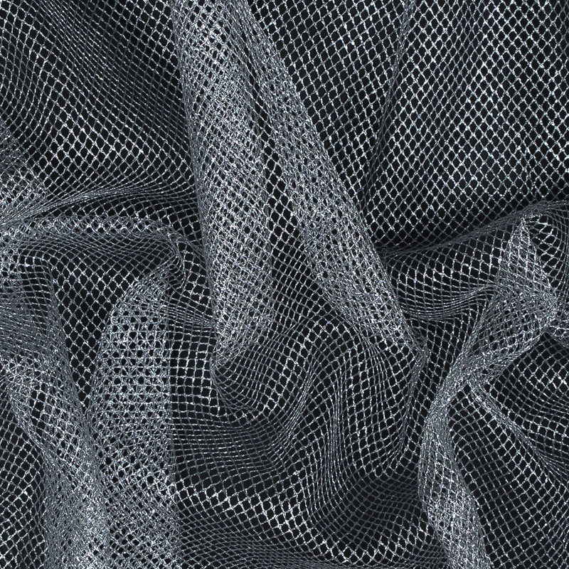 Diamond Netting - Metallic Silver