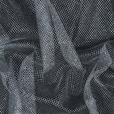 Diamond Netting - Metallic Silver