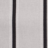 Slate Striped Cotton Canvas