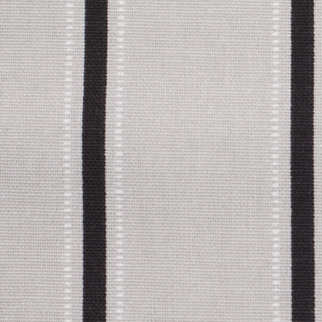Slate Striped Cotton Canvas