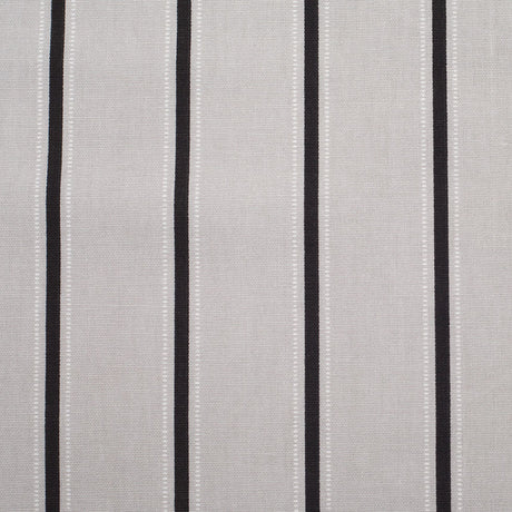 Slate Striped Cotton Canvas