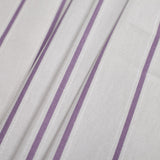 Heather Striped Cotton Canvas