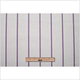 Heather Striped Cotton Canvas