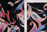 1 Yard Korean ITY Paisley Print Knit Fabric 200 GSM, 58/60? Wide Polyester Spandex Blend
