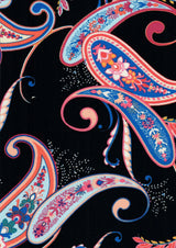 ITY Paisley Print Knit Fabric
