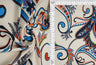1 Yard Korean ITY Paisley Print Knit Fabric 200 GSM, 58/60? Wide Polyester Spandex Blend