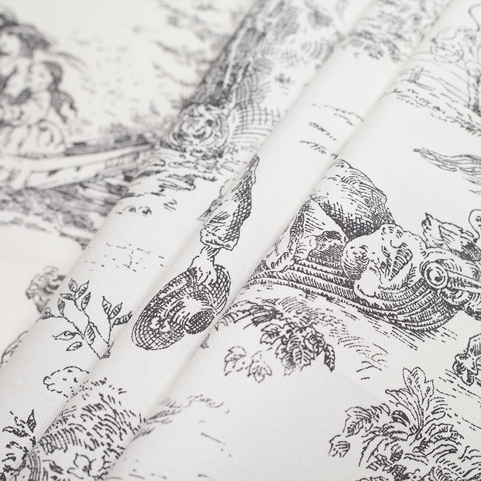 English Slate Cotton Toile