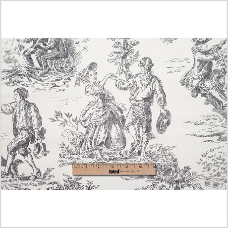 English Slate Cotton Toile