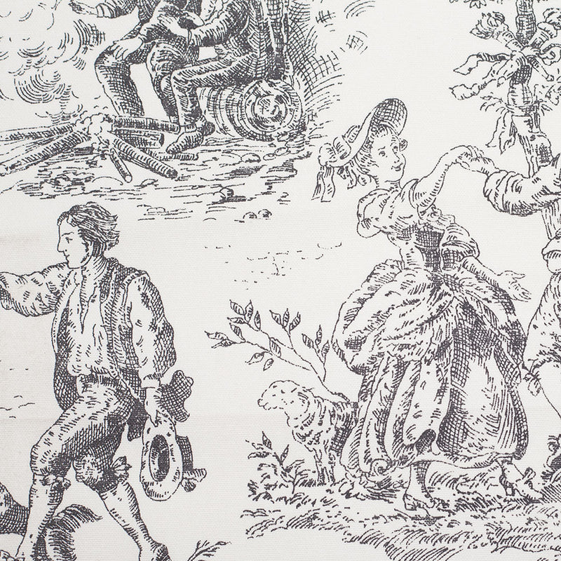 English Slate Cotton Toile