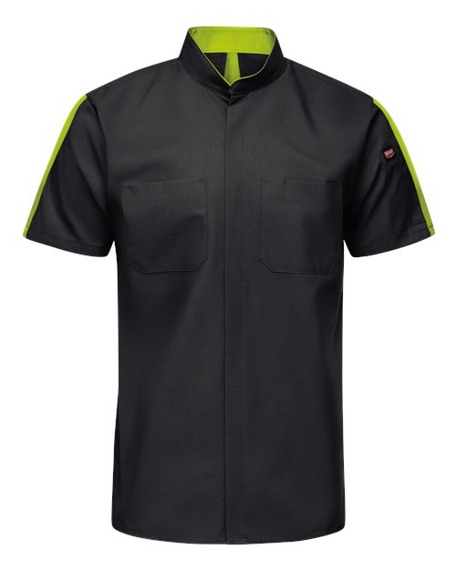 Red Kap Men's Mimix Pro+ Short Sleeve Work Shirt With OilBlok