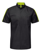 Red Kap Men's Mimix Pro+ Short Sleeve Work Shirt With OilBlok