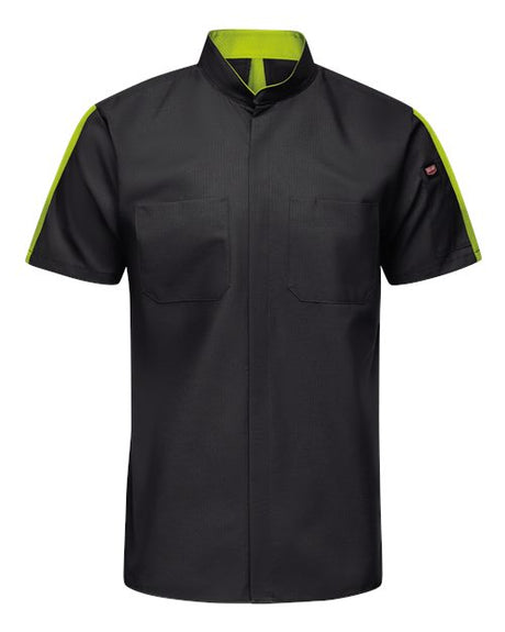 Red Kap Men's Mimix Pro+ Short Sleeve Work Shirt With OilBlok