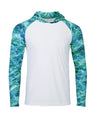 Paragon Men's Biloxi Performance Colorblocked Hooded Long Sleeve T-Shirt