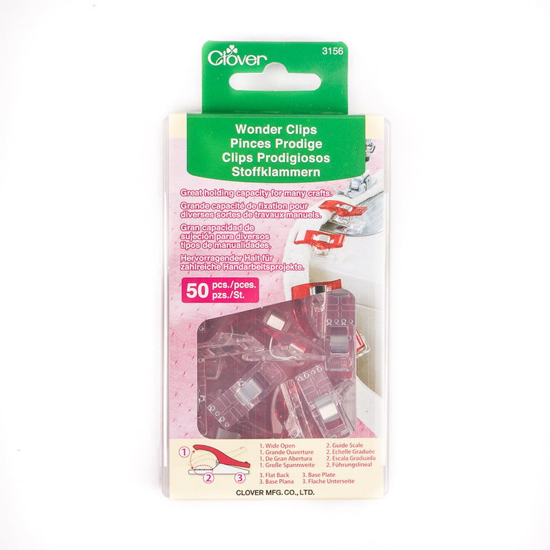 Clover Wonder Clips - 50 pcs