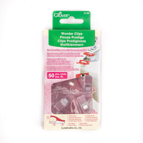 Clover Wonder Clips - 50 pcs