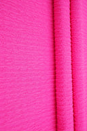 Solid Crinkle Jersey Fabric Stretch Polyester Knit, 58/60" Wide