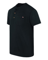 Heavyweight Traditional Short Sleeve Henley - Tall Sizes