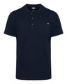 Heavyweight Traditional Short Sleeve Henley - Tall Sizes