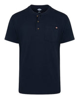 Dickies Men's Tall Heavyweight Traditional Short Sleeve Henley
