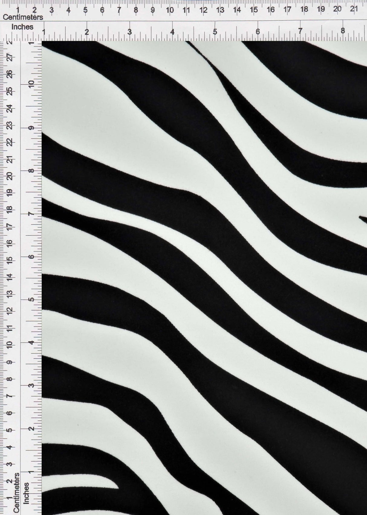 1 Yard Brushed Zebra DTY Knit Stretch Fabric 58/60 Inch Wide Soft Cozy Animal Print for Trendy Outfits & DIY Sewing