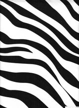1 Yard Brushed Zebra DTY Knit Stretch Fabric 58/60 Inch Wide Soft Cozy Animal Print for Trendy Outfits & DIY Sewing