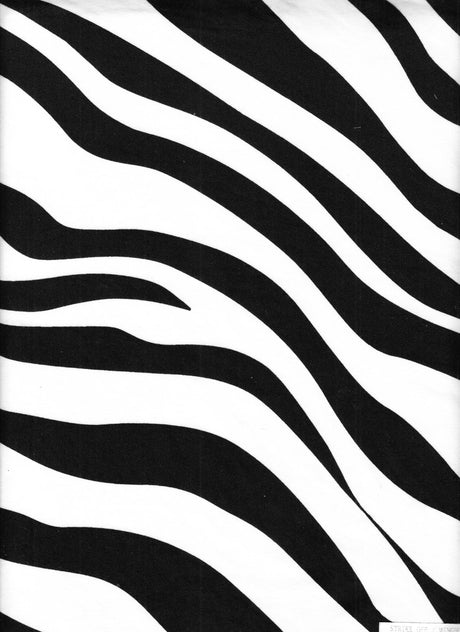 1 Yard Brushed Zebra DTY Knit Stretch Fabric 58/60 Inch Wide Soft Cozy Animal Print for Trendy Outfits & DIY Sewing
