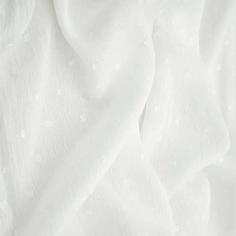 Swiss Dot Rayon Crepon Fabric Solid Color, 100% Rayon 52/53" Wide