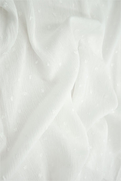 Rayon Crepon Swiss Dot Fabric