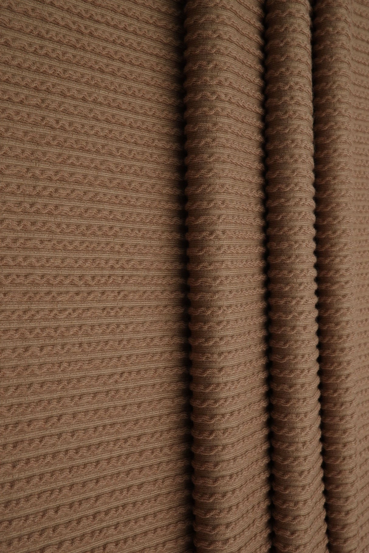 Double Knit Rib Stretch Fabric