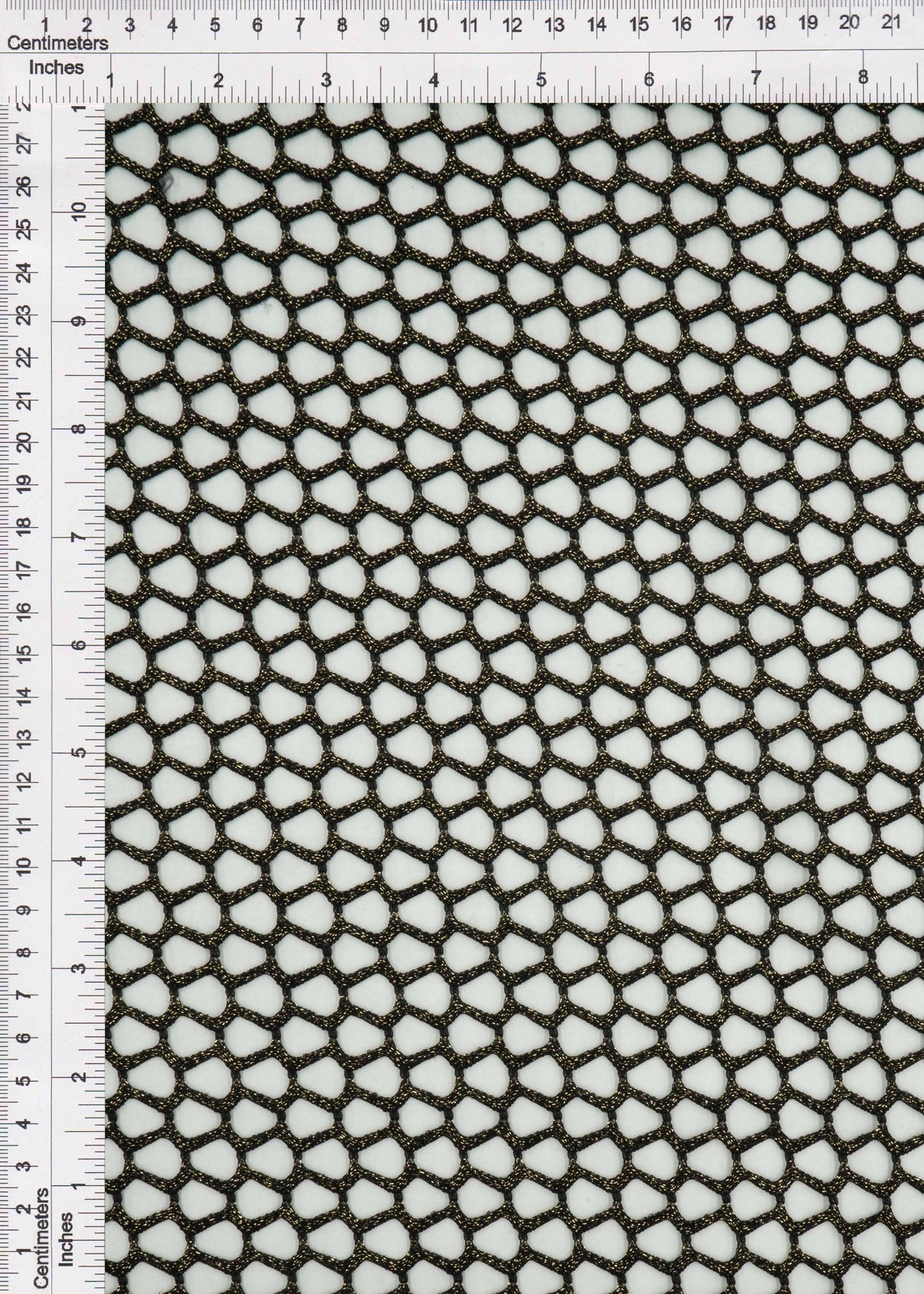 Lurex Fishnet Mesh Stretch Fabric