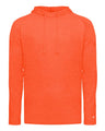 Badger Men's Tri-Blend Surplice Hooded Long Sleeve T-Shirt