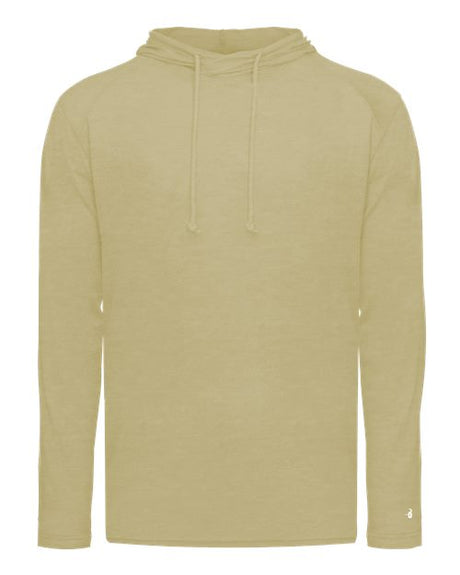 Tri-Blend Surplice Hooded Long Sleeve T-Shirt